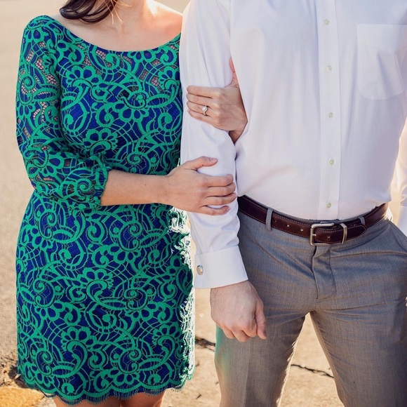 Lilly Pulitzer About Face Lace Dress - Picture 2 of 7